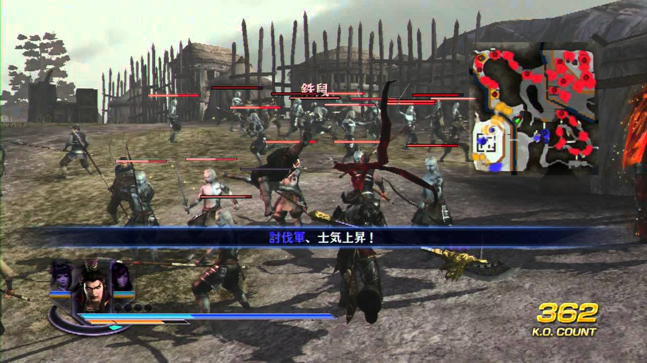 【無雙OROCHI2】呂布 雒城解放戰