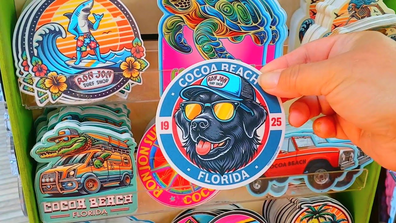 THE WORLD'S LARGEST SURF SHOP | RON JON COCO BEACH, FLORIDA WALK & SHOP #florida 