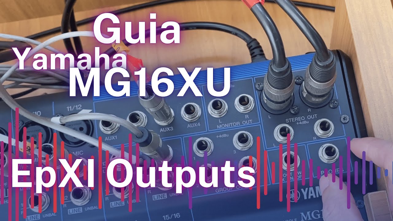 Guia Yamaha MG16XU - Ep 11: Entenda as Saídas (Outputs) da Mesa