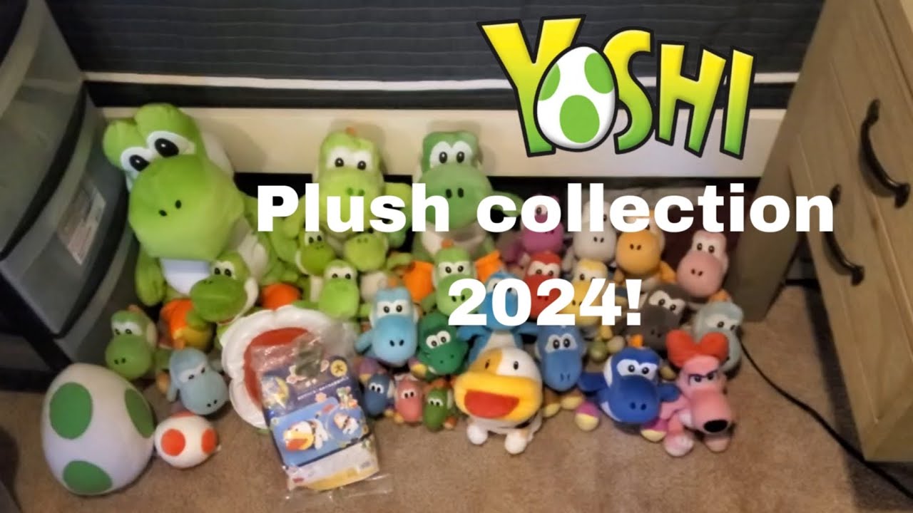 Yoshi Plush Collection 2024!