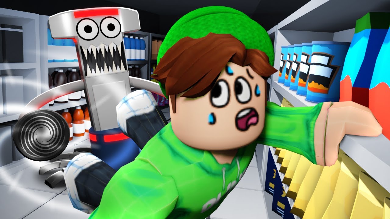 Övernatta INTE på Walmart i Roblox...