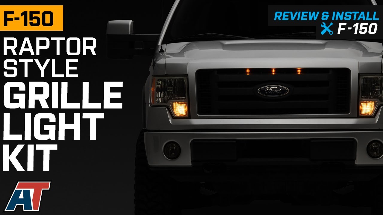 2009-2014 F150 Raptor Style Grille Light Kit Review & Install