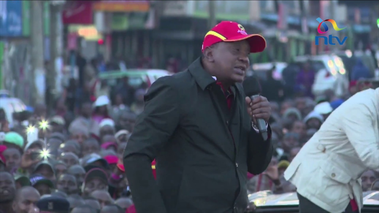 President Uhuru Kenyatta, deputy campaign in Bungoma, West Pokot, Uasin Gishu