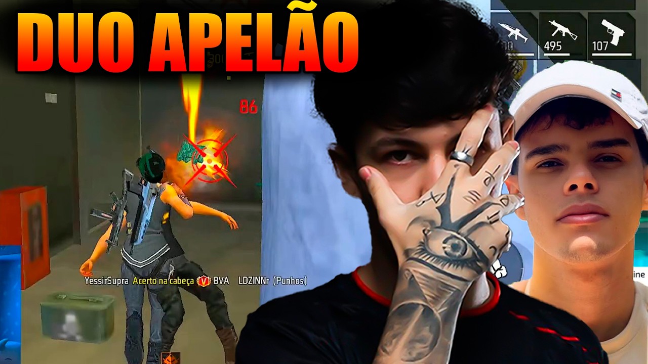 TWO9 E MARECHAL VS PHZIN E LDZIN, O DUO MAS APELÃO DO FREE FIRE!