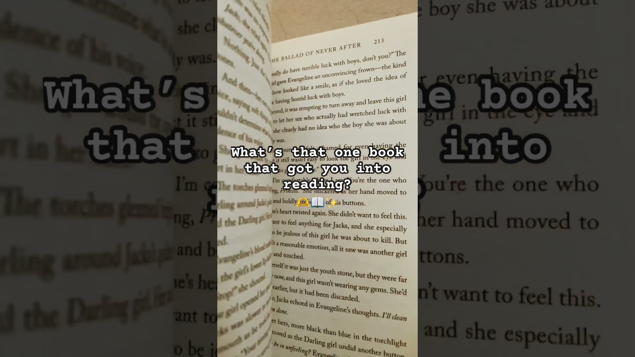 What book got you into reading?📖 #books #bookish #bookrecs #booklover #reading #percyjackson
