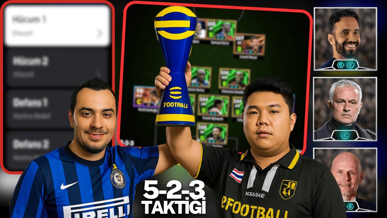 SİZE %100 MAÇ KAZANDIRACAK 5-2-3 TAKTİĞİ | EFOOTBALL 2026 PS5