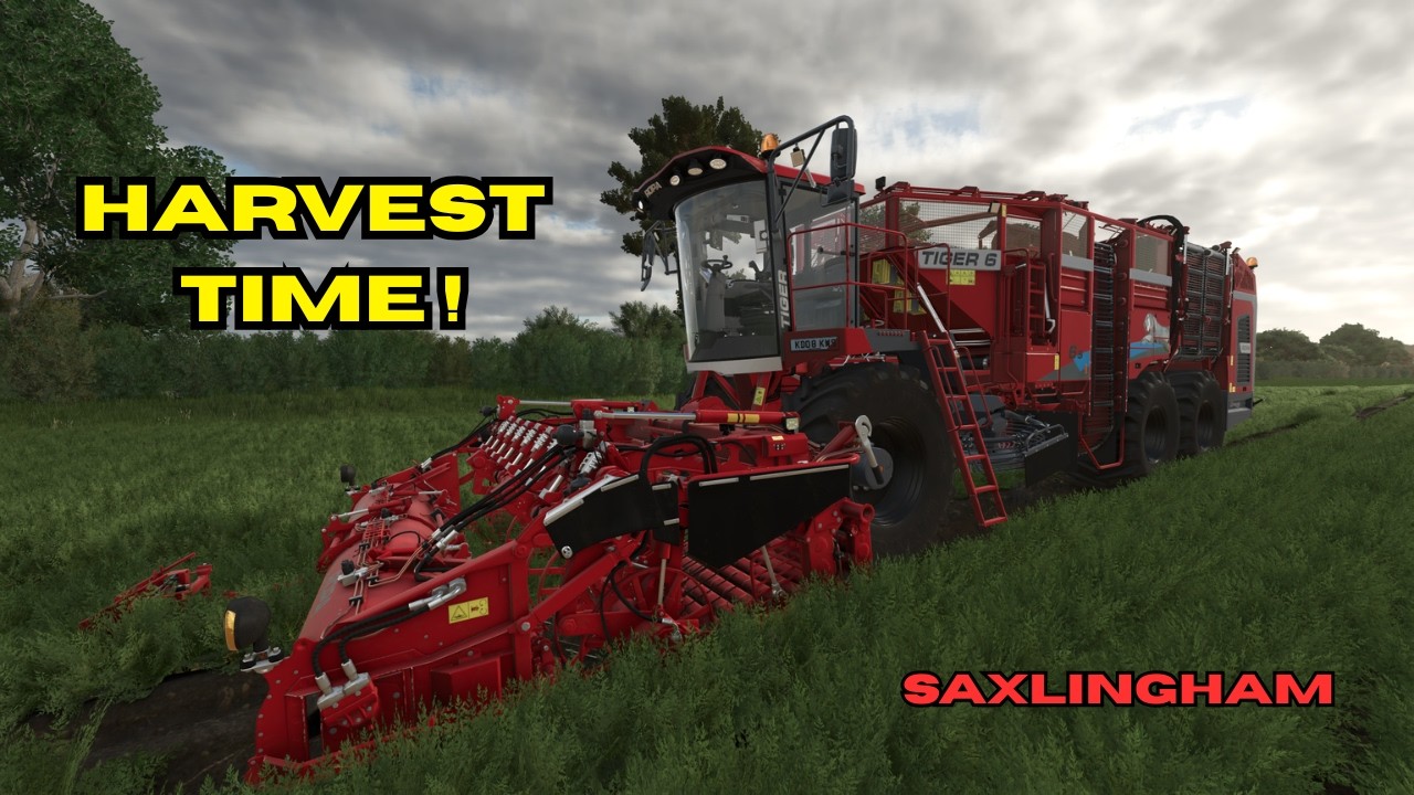 Farming simulator 25 | Saxlingham | Harvest time is here