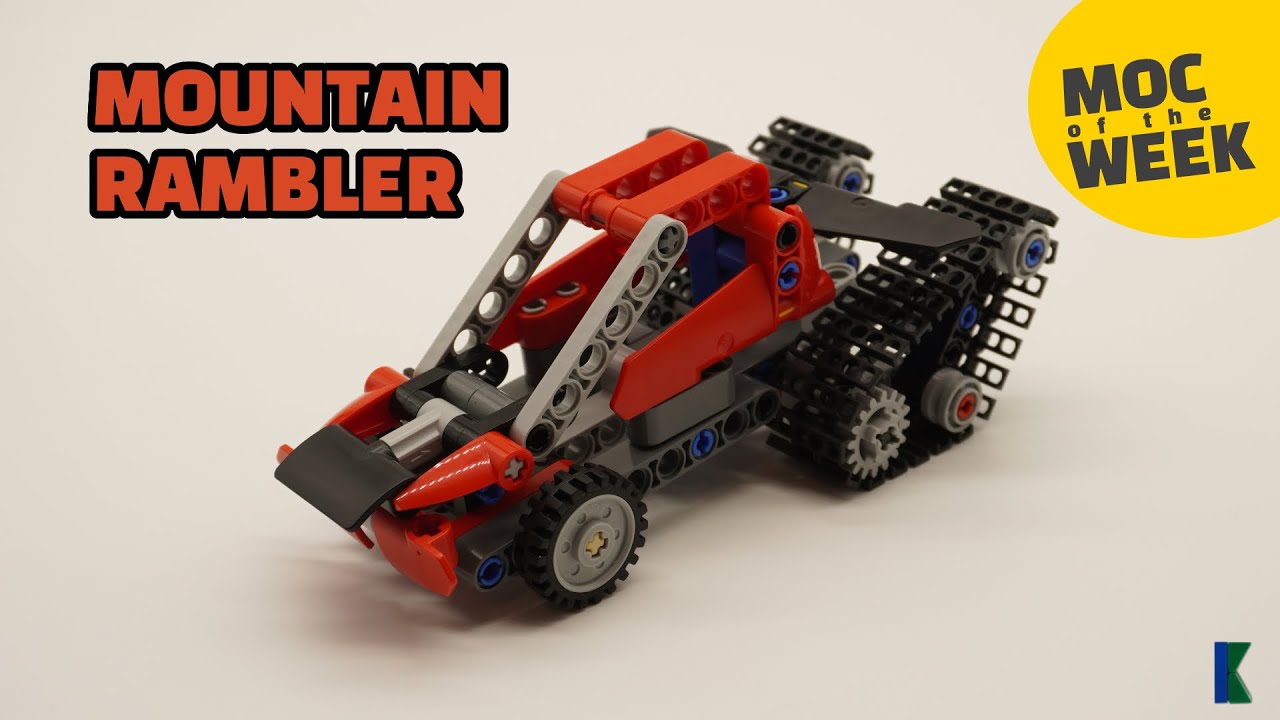 Lego Technic Mountain Rambler | MOC by Nequmodiva | Stop Motion | 42148 Alternate