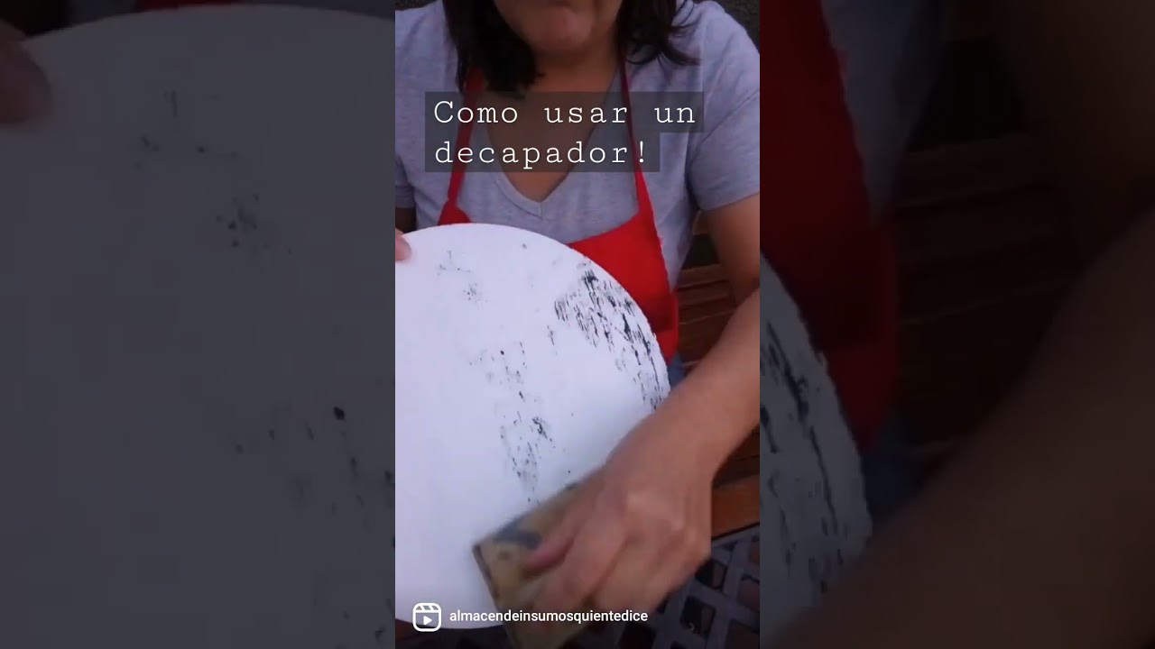 Así de fácil se logra un falso decapado.Te enseño muchas más técnicas y tips en mí canal. suscribite