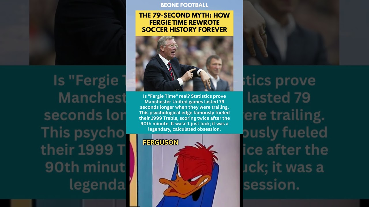 The 79-Second Myth: How Fergie Time Rewrote Soccer History! ⏱️ 