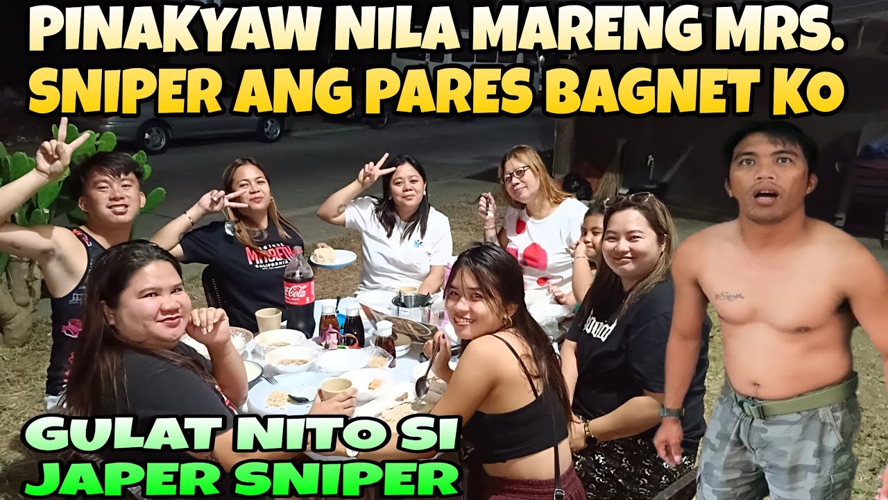 MRS. JAPER SNIPER SINUGOD ANG PARESAN KO PAKYAW ANG PARES BAGNET KO /pares ni kalbo hayop nakakasama