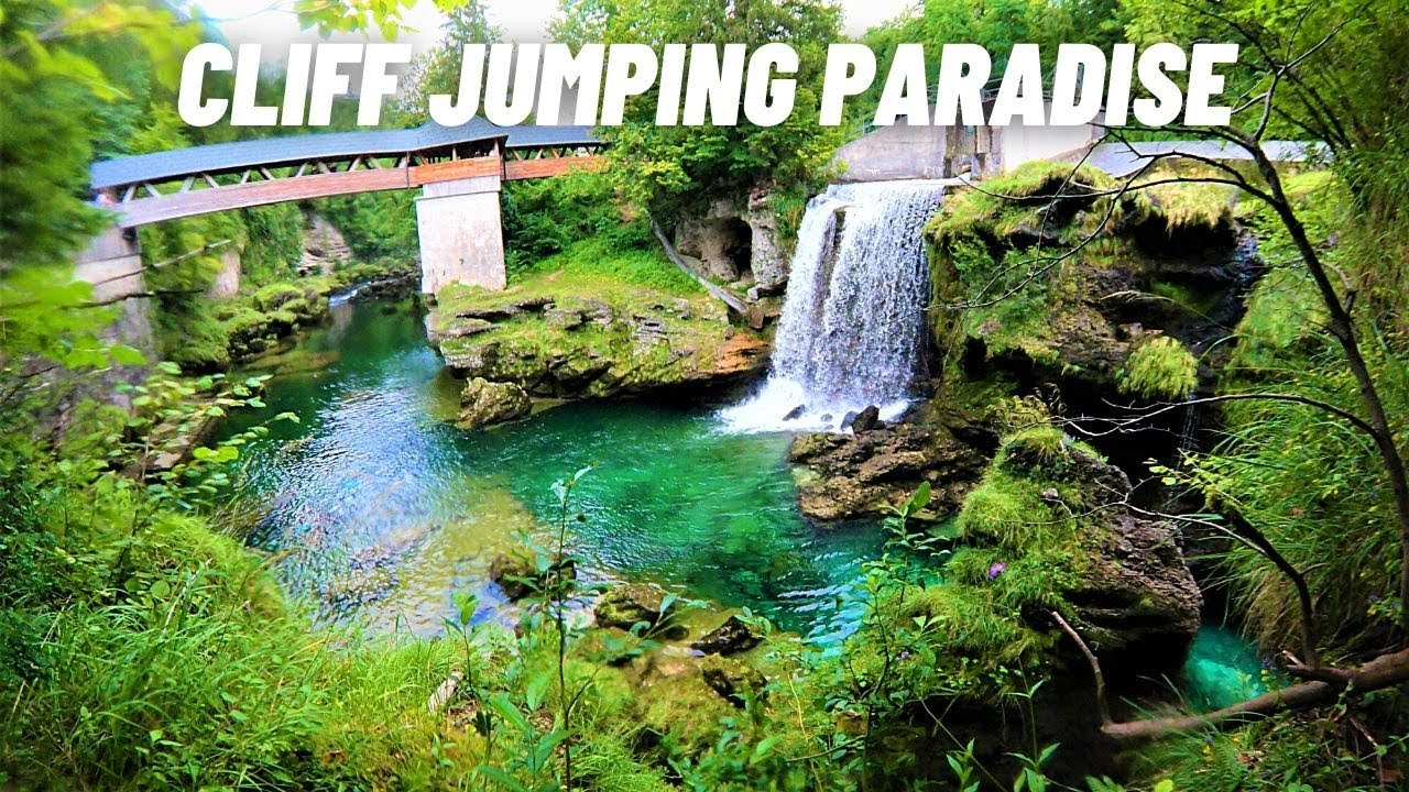 The most Beautiful CLIFF JUMPING Spot in Austria😍 | Edit