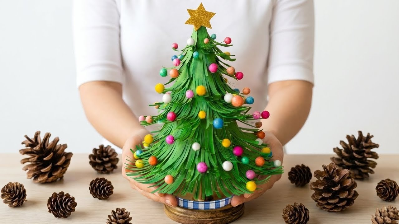 Гениальная идея для рождественского декора - СДЕЛАЙ САМ