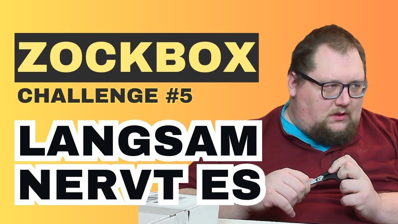 Zockbox снова облажался. Я заметил это только поздно. — Zockbox Unboxing Challenge