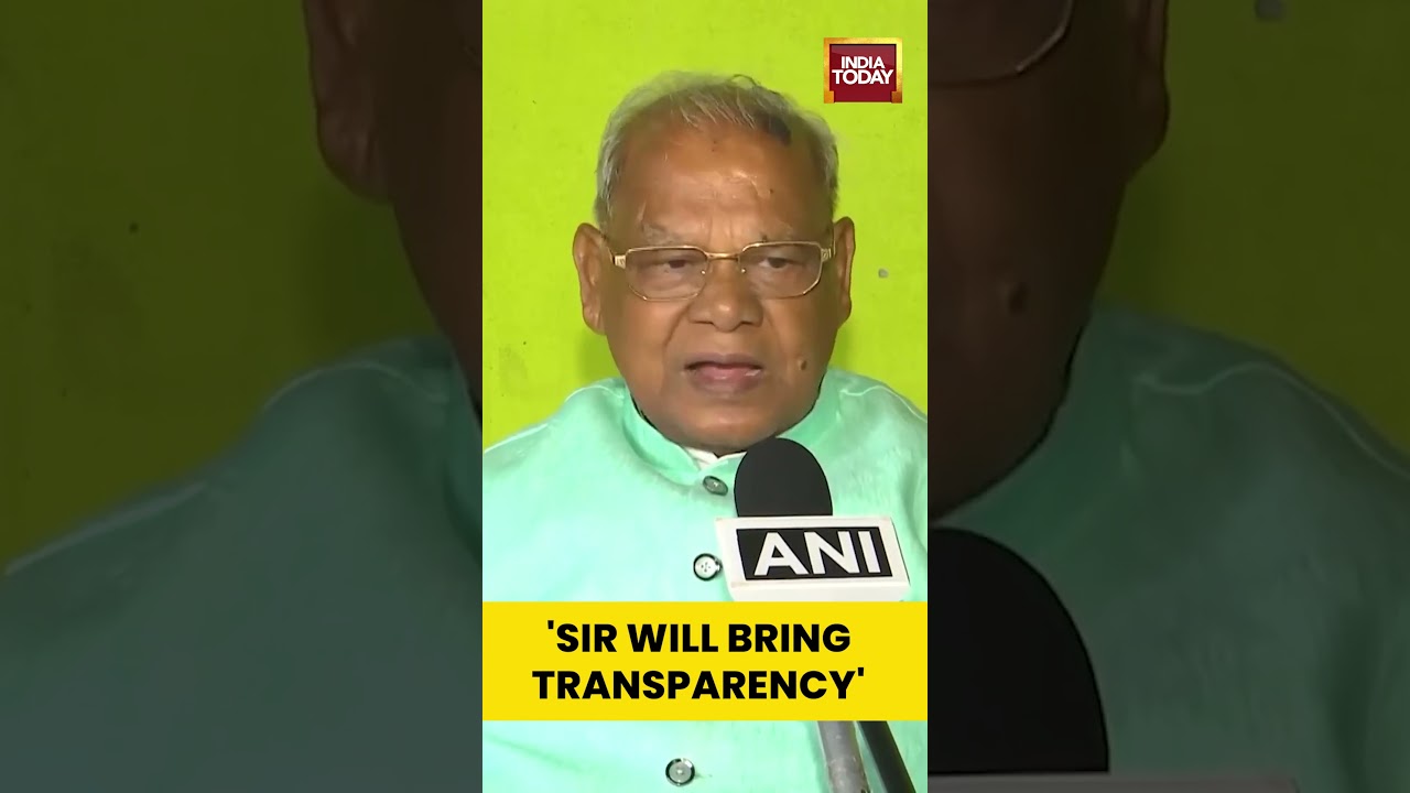 'SIR Will Bring Transparency' | #shorts #jitanrammanjhi #ndaalliance #electioncommission #biharsir
