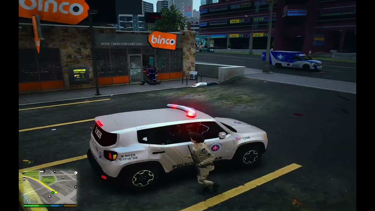 GTAV PATRULHAMENTO COM A 98 CIPM, PMBA PRENDE MULHER PROCURADA DA JUSTIÇA+APREENSÃO DE UM FUZIL