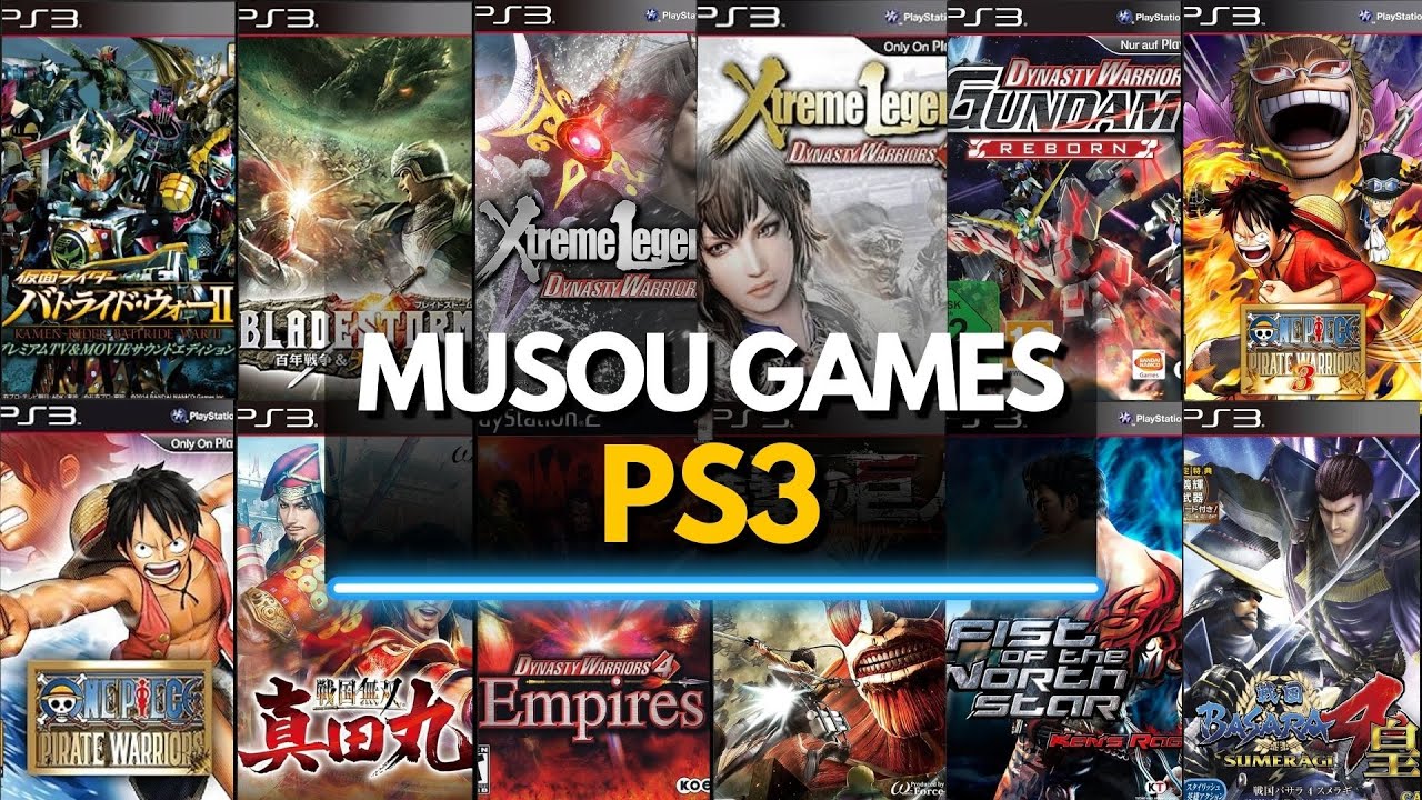 TOP 40 Best PS3 Musou Games of All Time