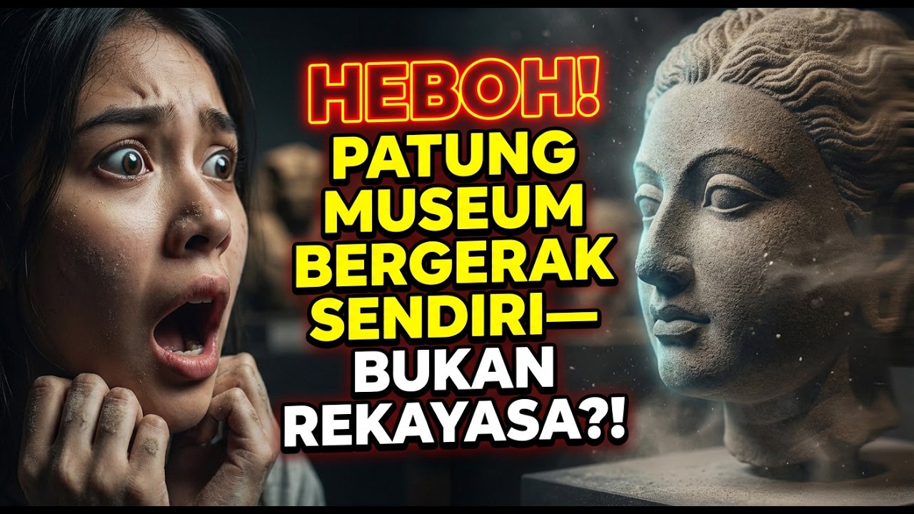 HEBOH! Patung Museum Bergerak Sendiri—Bukan Rekayasa?!