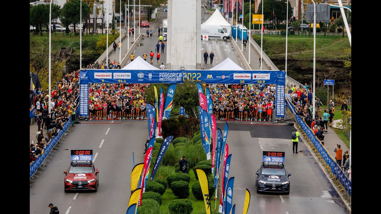 Podgorica Millennium Run 2022 - Highlights