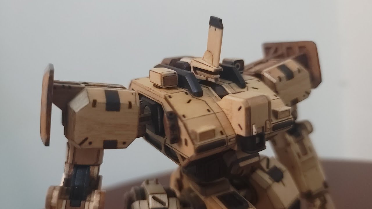 Popsicle sticks DIY------- XR Mecha