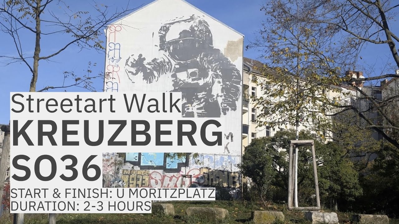 Berlin Street Art Walk #1: Die besten Spots in Kreuzberg (Moritzplatz - Kotti)