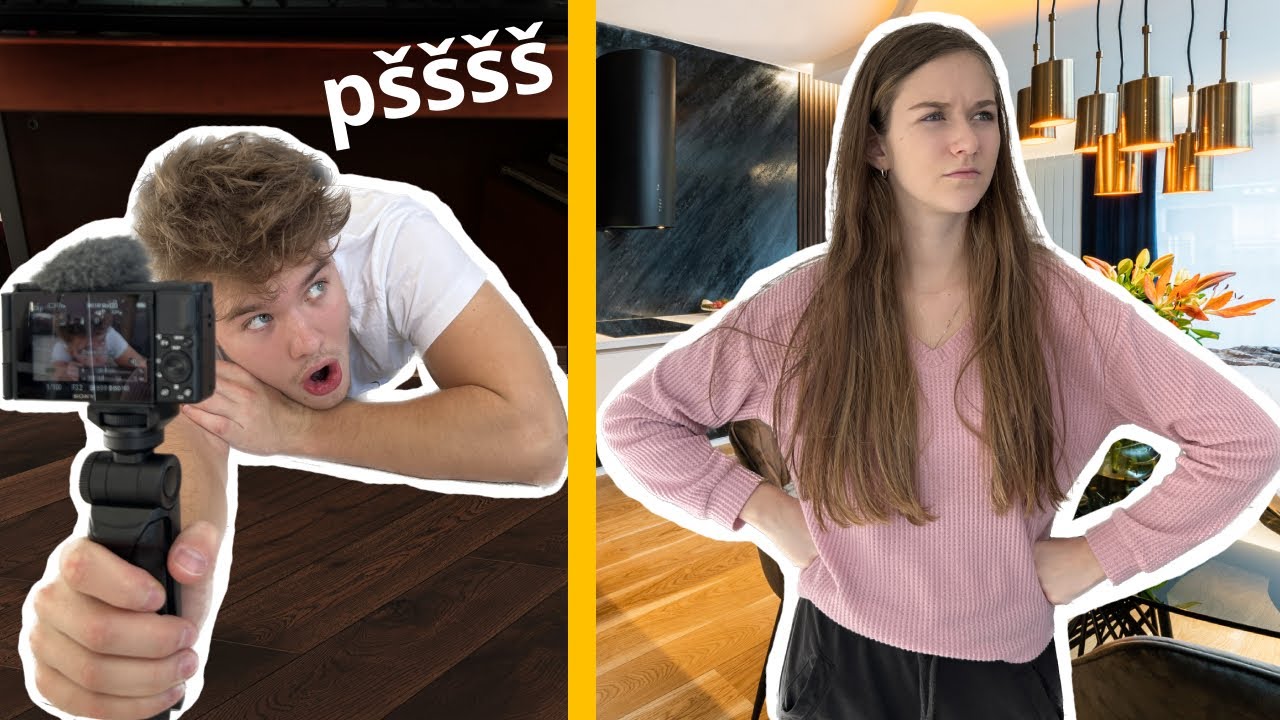 Hrajeme na schovku v 5ti hvězdičkovém apartmánu | DAILYVLOGÍSEK #8