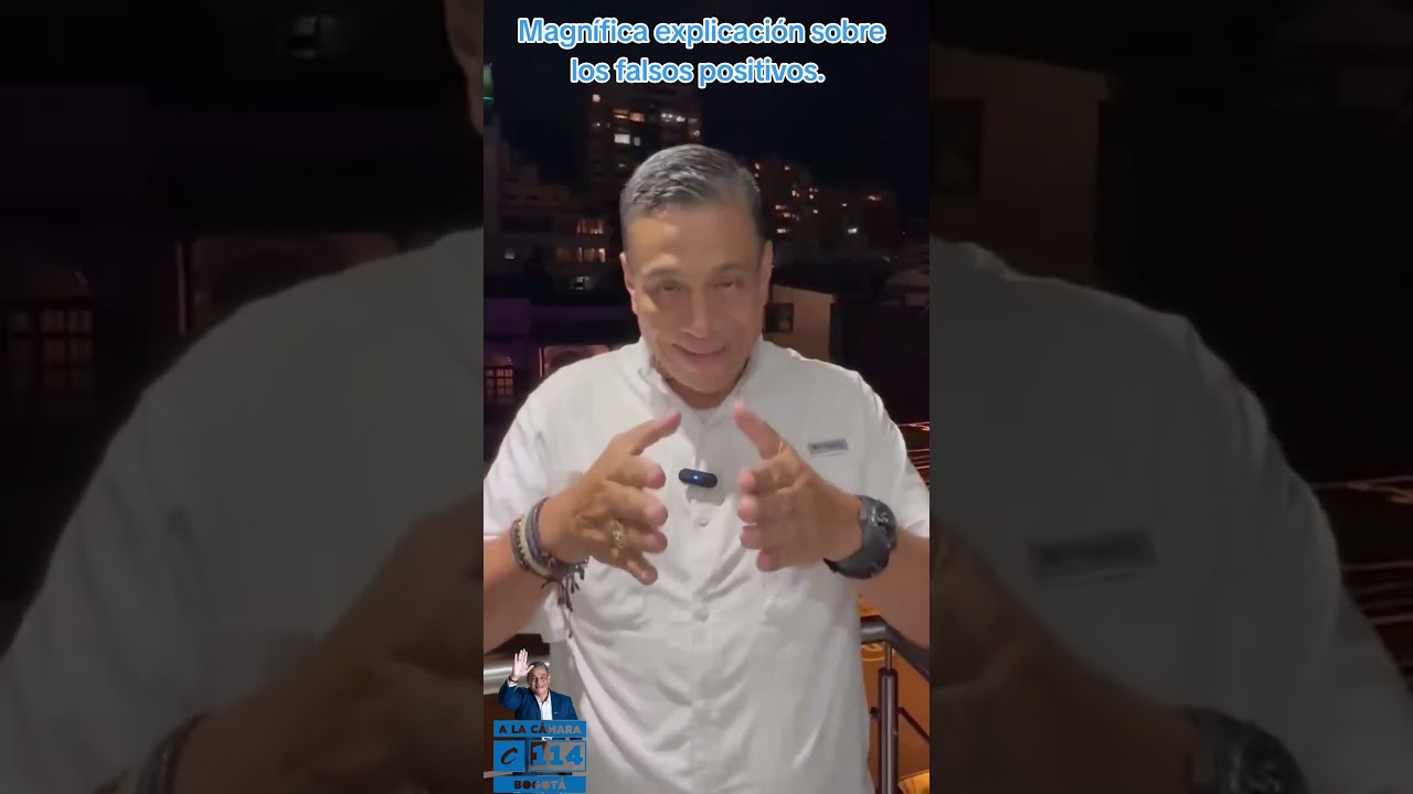 Magnífica explicación sobre los falsos positivos. 