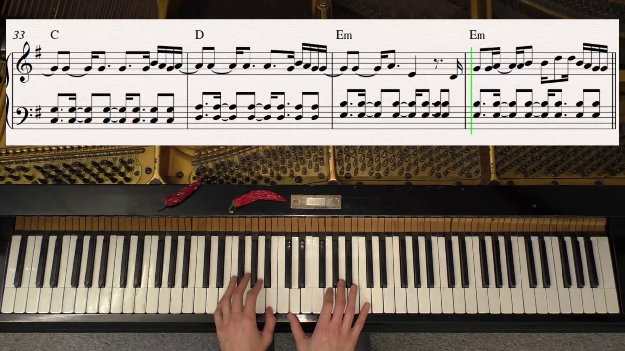 Don't Wanna Know - Maroon 5, Kendrick Lamar - Piano Cover Video by YourPianoCover