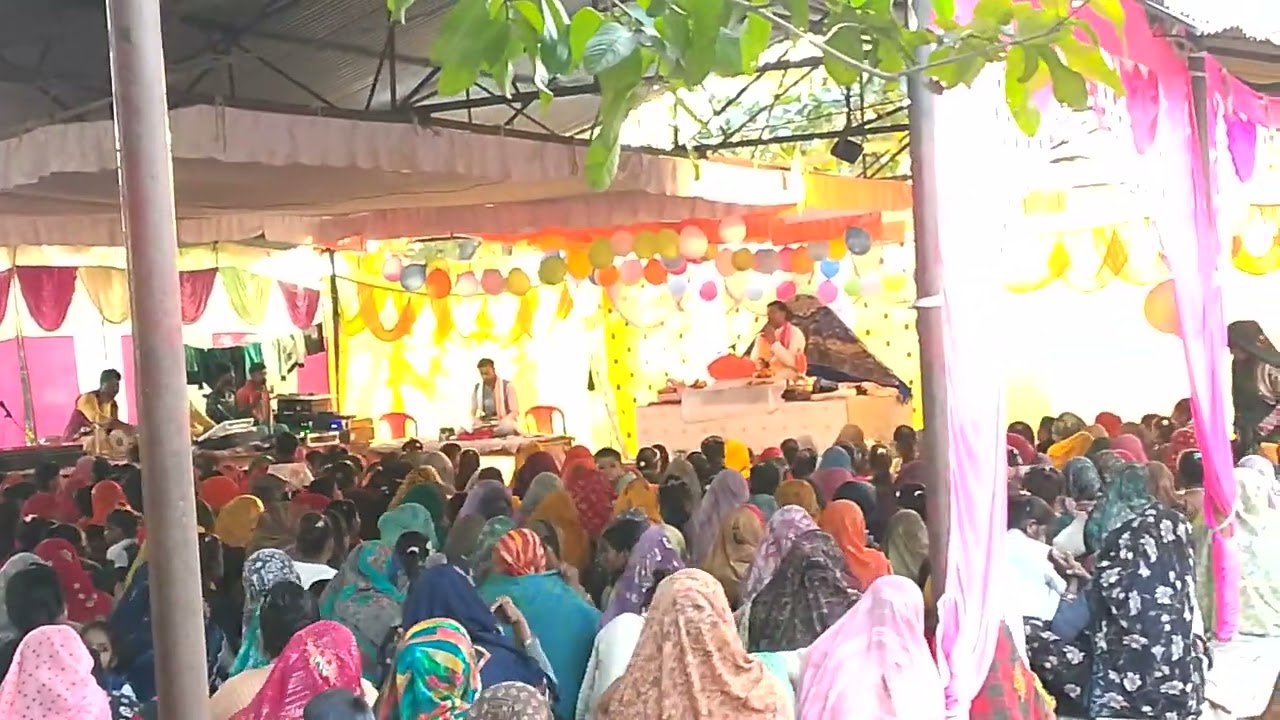 ग्राम परीक्षा की सुंदर जग्गी पवन धाम कितनी ही सुंदर कथा सुनाई गई हमारे विकास जी के द्वारा इन कथाओं