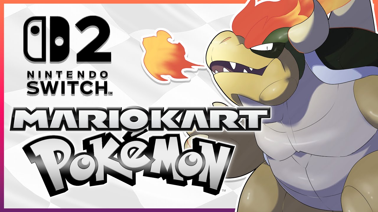Mario Kart 9 Characters as Pokémon!