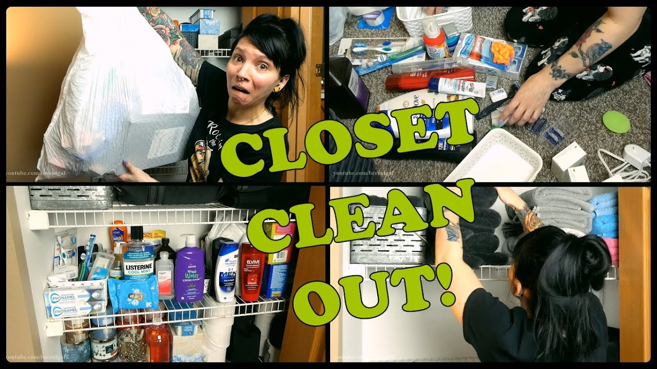 Linen Closet CLEAN OUT! | ORGANIZE WITH ME!