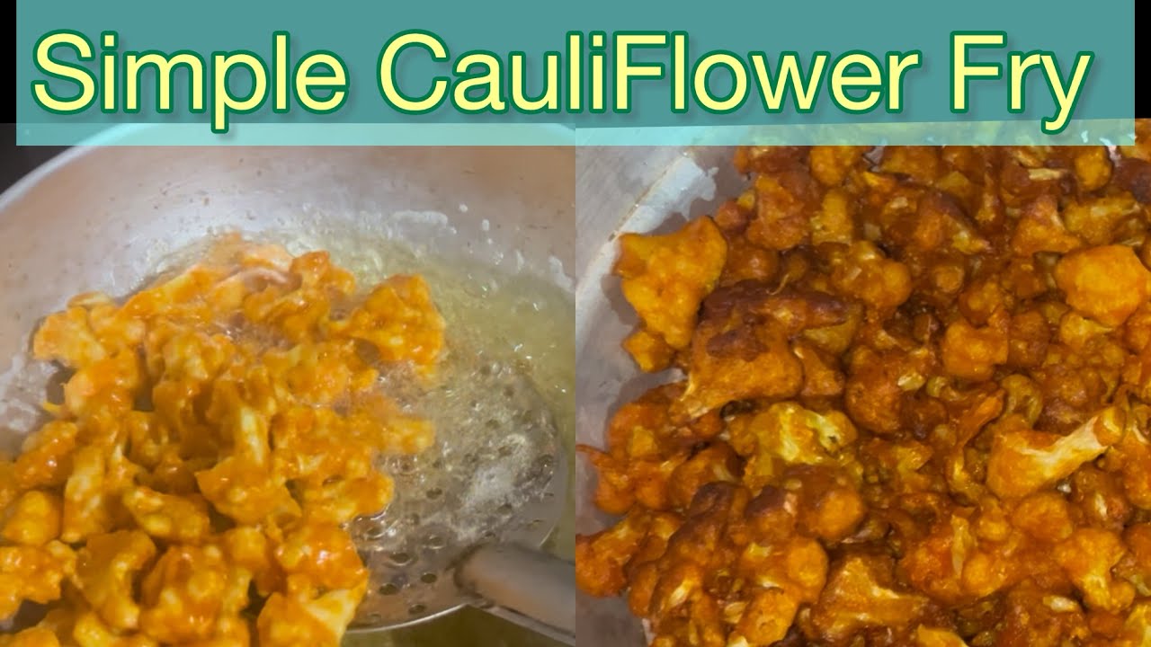 Easy Cauliflower Fry In 5 Minutes 😍