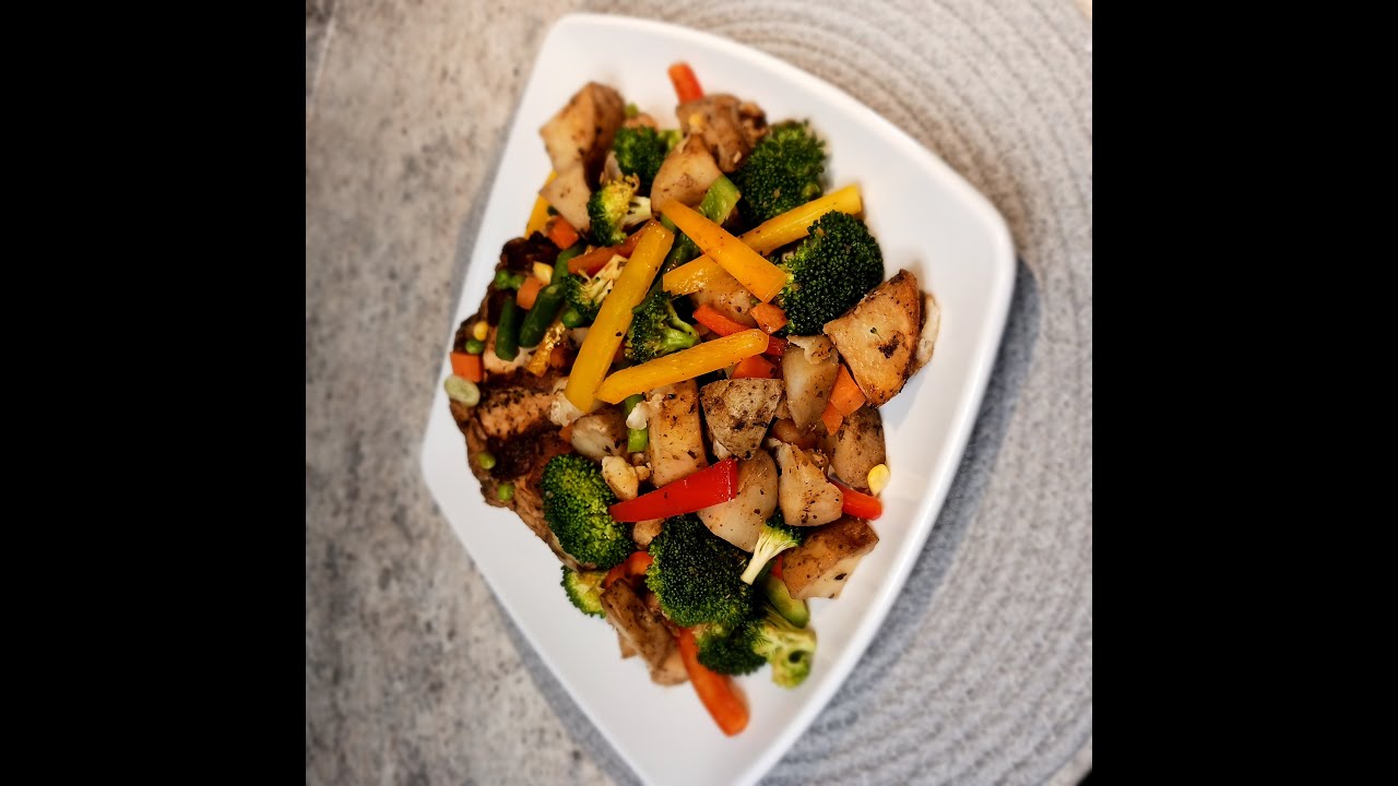 Roasted Chicken, Potatoes & Vegetables | Saladmaster Electric Oil Core Skillet Recipe