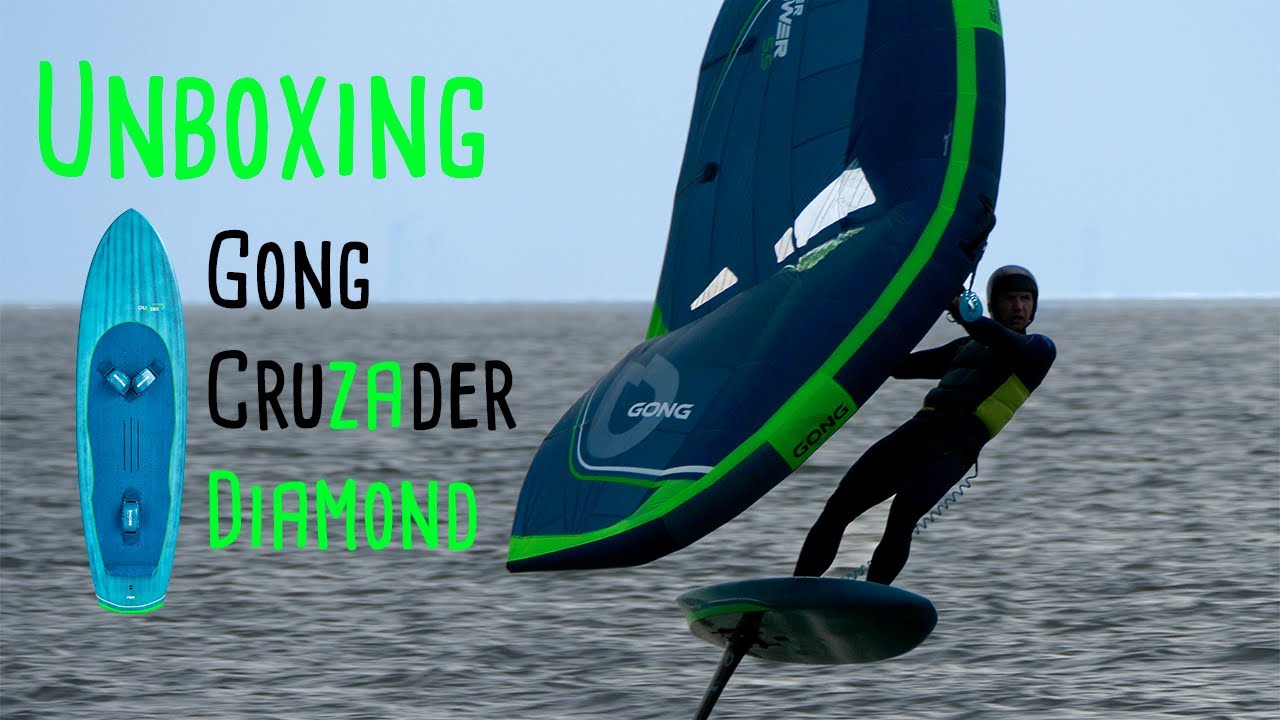 🇫🇷 Présentation - Wing Foil 2024 La nouvelle Gong Cruzader Diamond