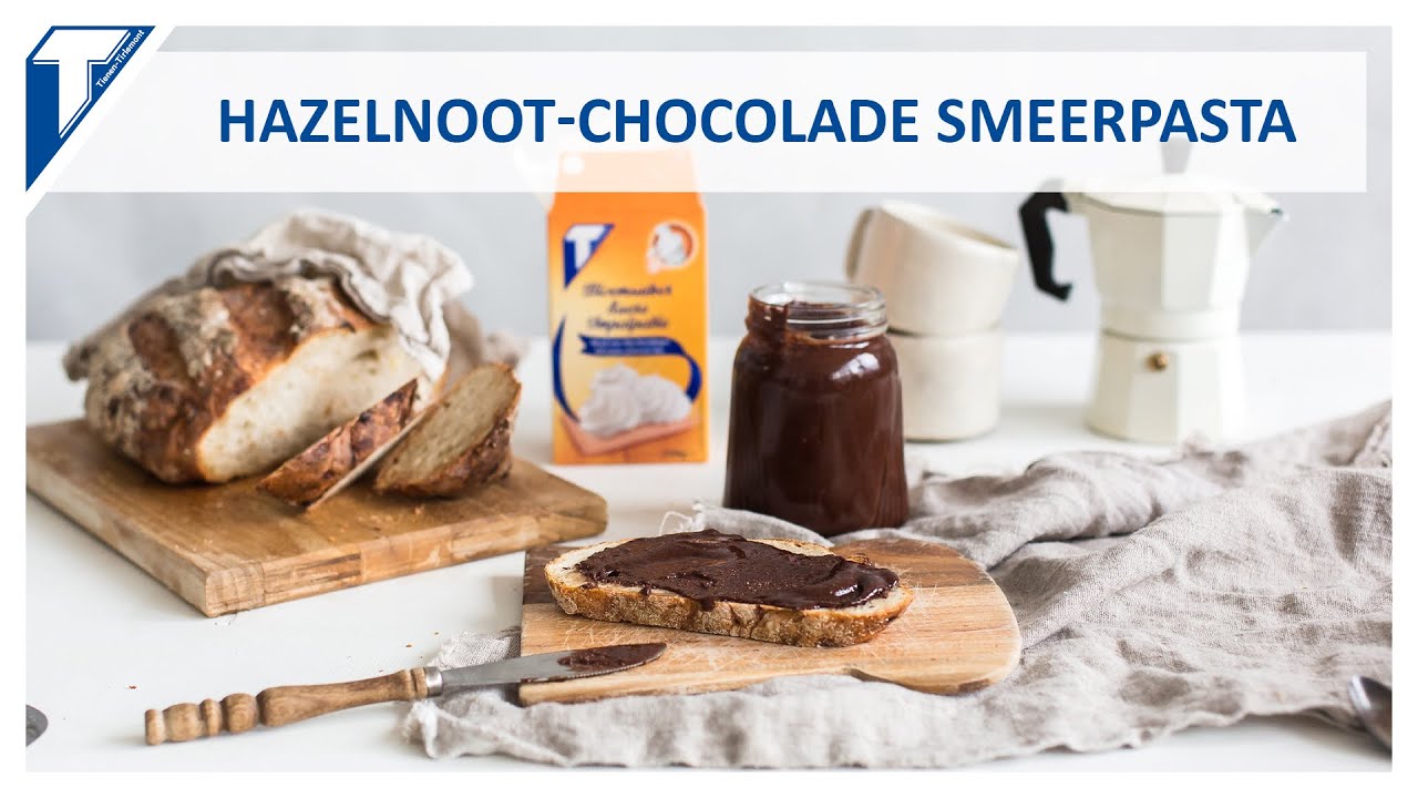 Hazelnoot-chocolade smeerpasta - Recept - Sweet Little Touch