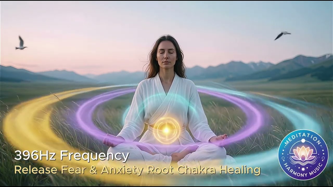 Stop Feeling Anxious 396Hz Grounding Frequency for Safety & Stability