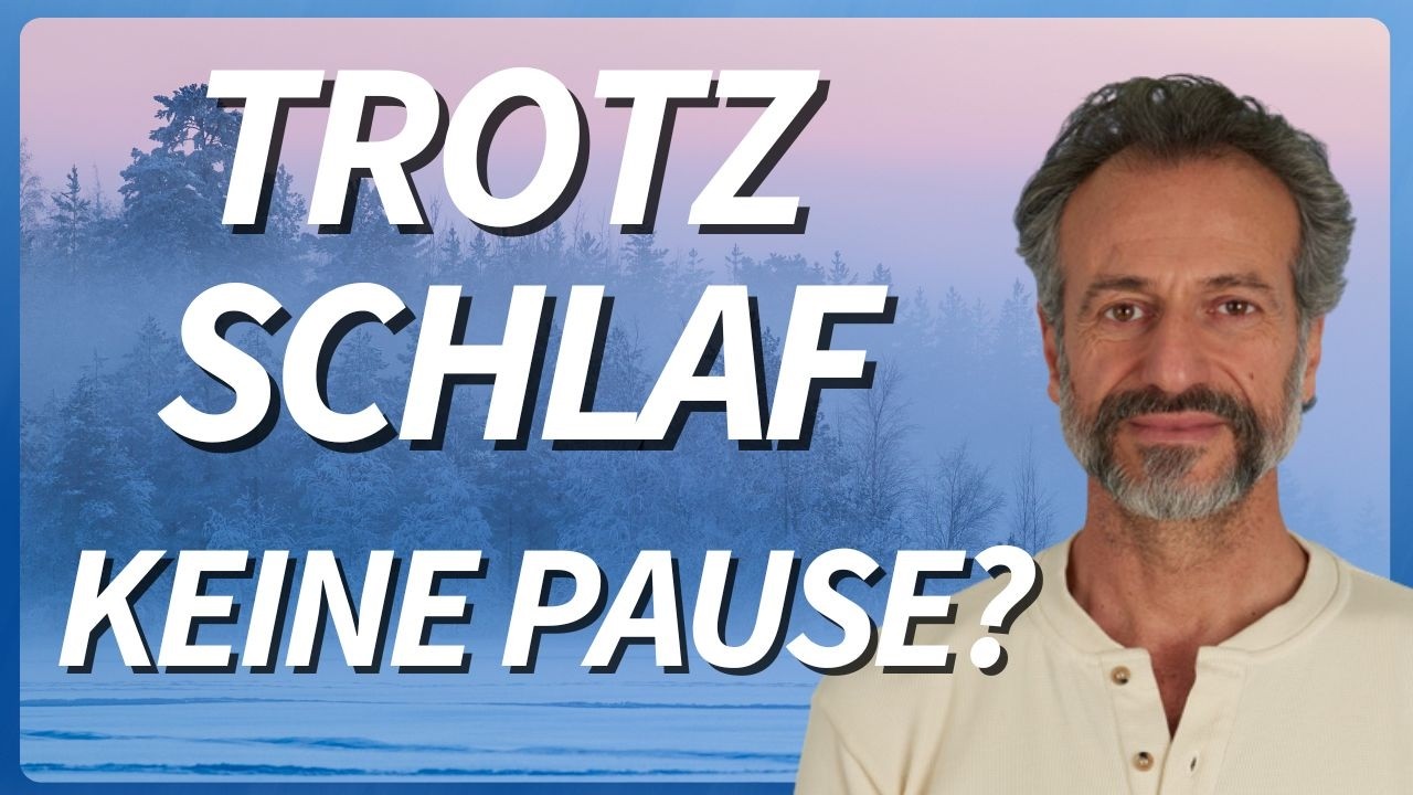 Ständig müde trotz viel Schlaf – warum dein Körper keine Pause findet