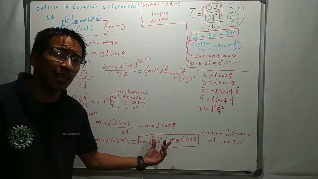 Modelado:  Péndulo simple parte 2