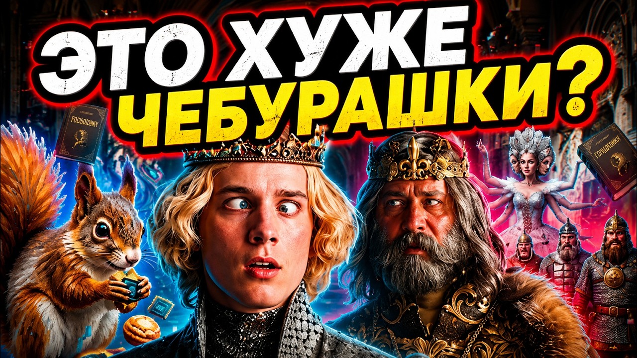 ТРЕШ ОБЗОР СКАЗКА О ЦАРЕ САЛТАНЕ ( САРИК ПРОТИВ КИНО?!)  #трешобзор #обзор