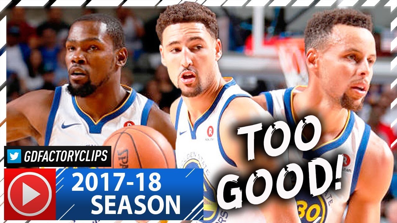 Stephen Curry, Kevin Durant & Klay Thompson EPIC Highlights vs Mavericks (2017.10.23) - 75 Pts Total