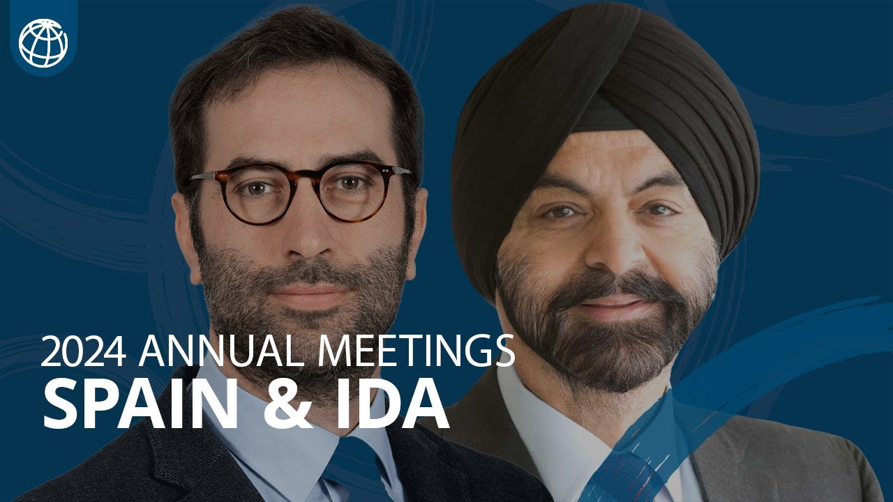 Spain Announcement of Early Financial Commitment to IDA21 | World Bank Annual Meetings 2024