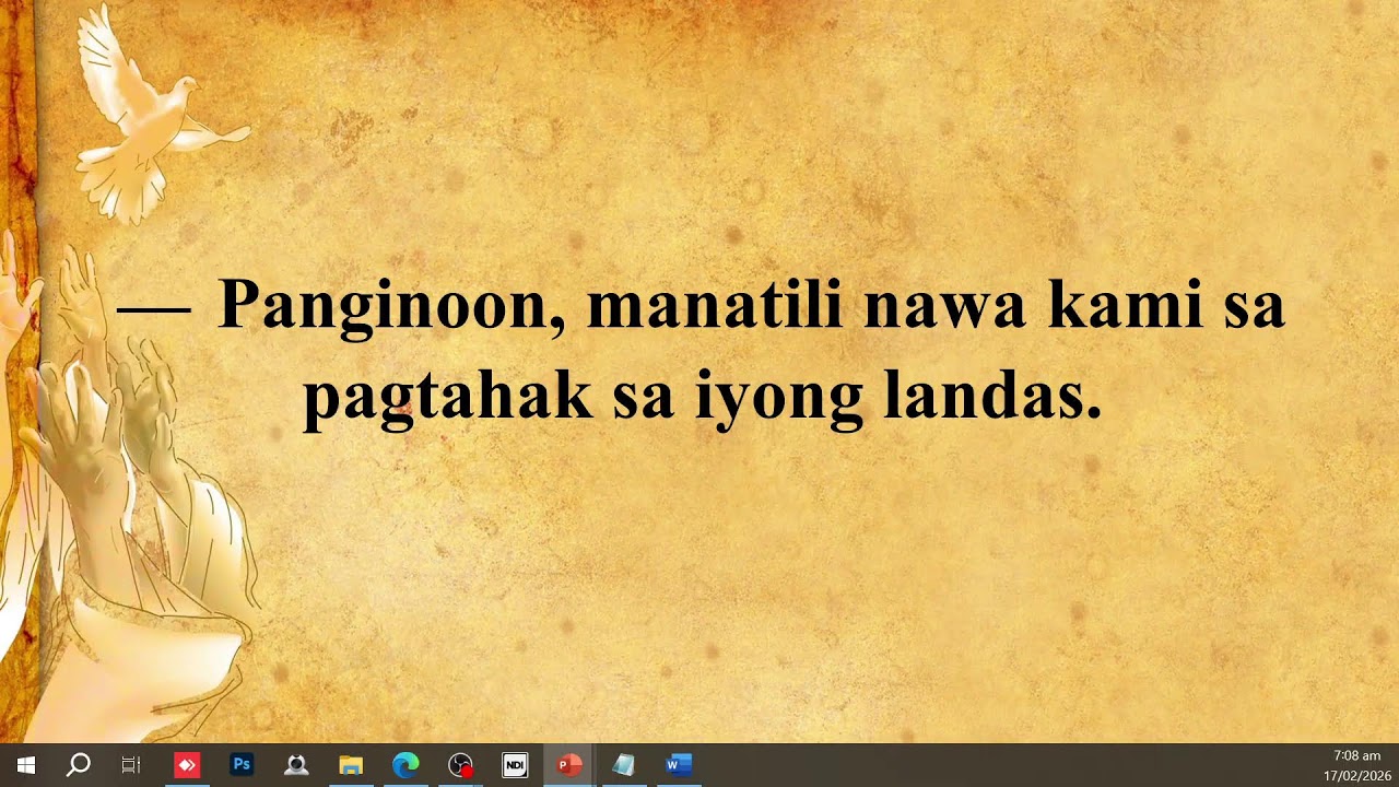 Feb 17, 2026 | 6 a.m. - Martes ng Ika-6 na Linggo sa Karaniwang Panahon