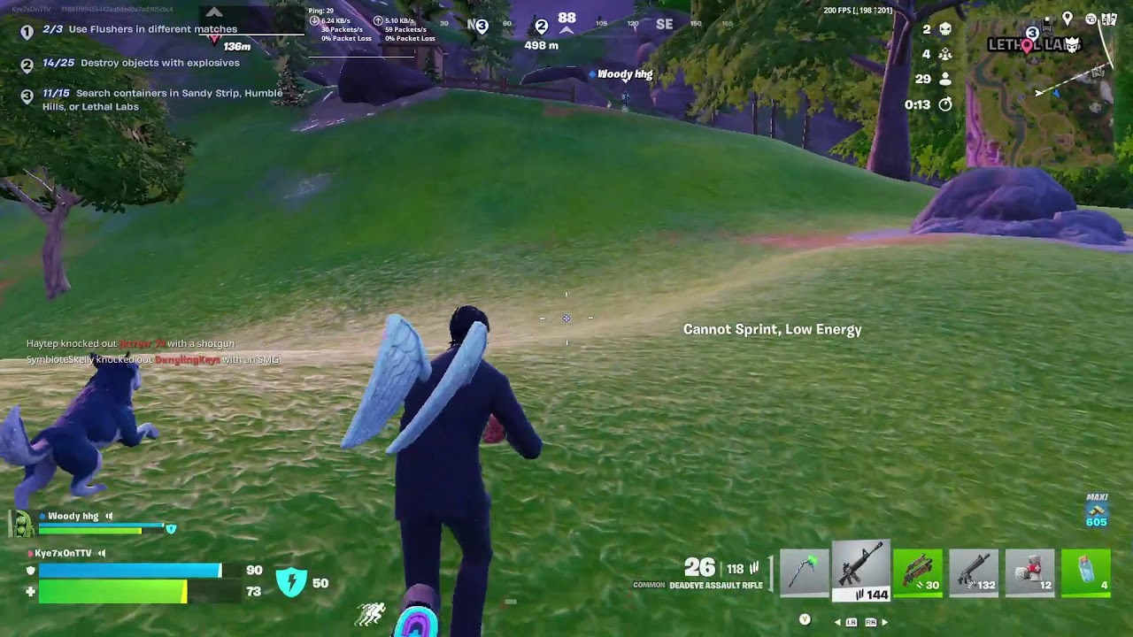 PLAYING FORTNITE (CHAPTER 7 SEASON 1)