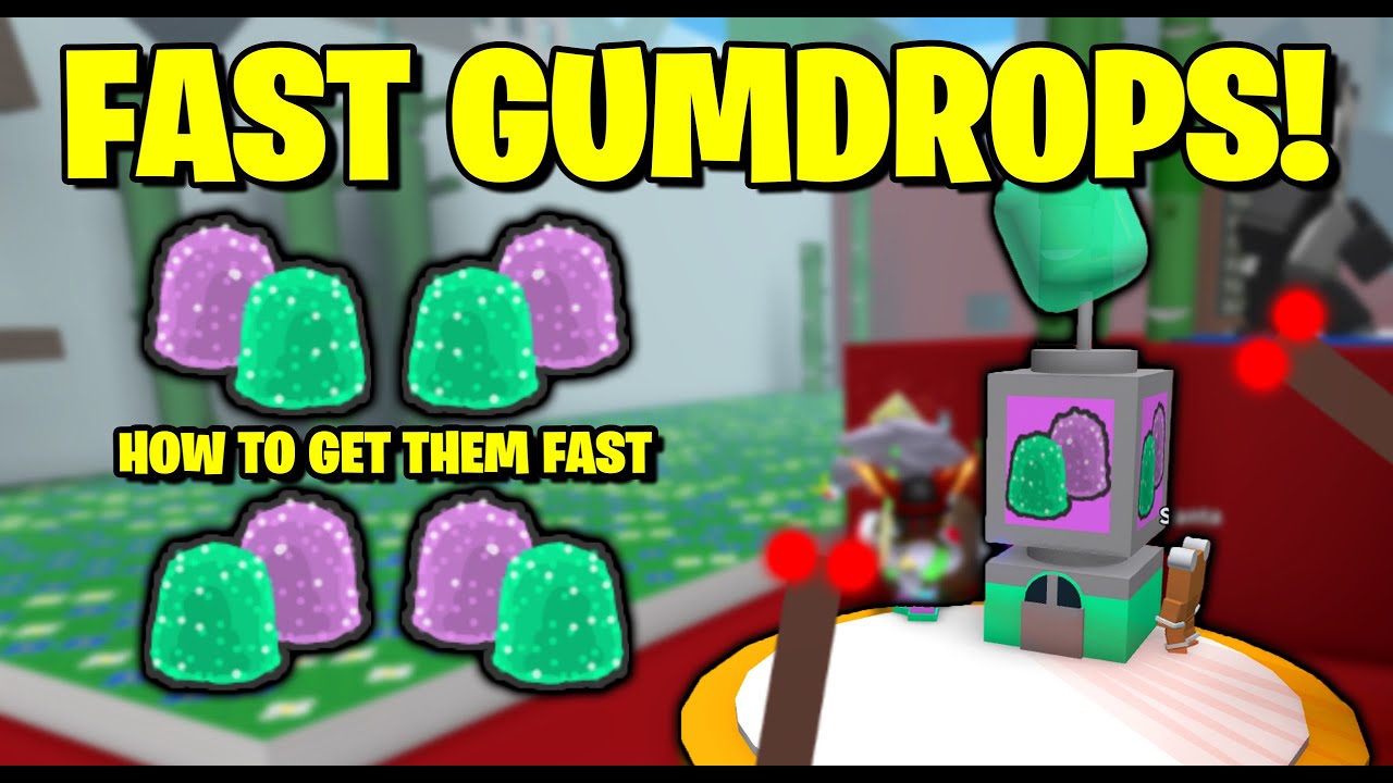 How to Get GUMDROPS Fast! - Bee Swarm Simulator