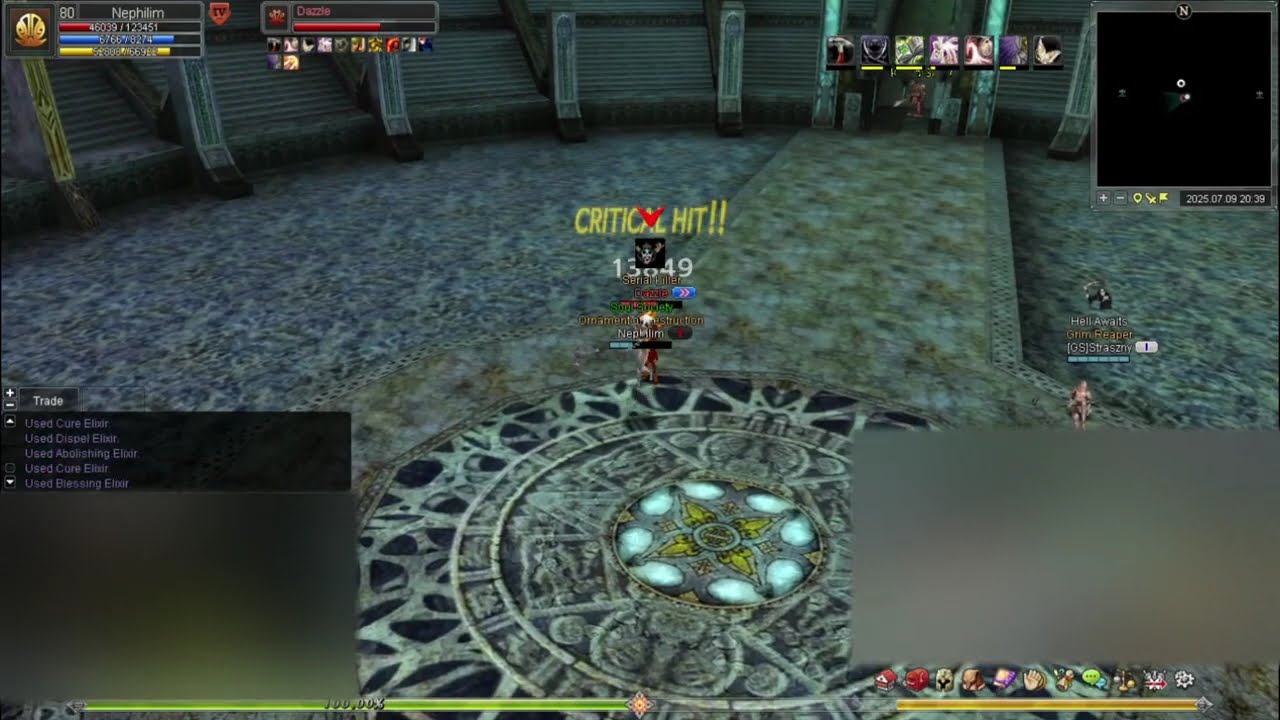 EG Shaiya - Nephilim vs Dazzle