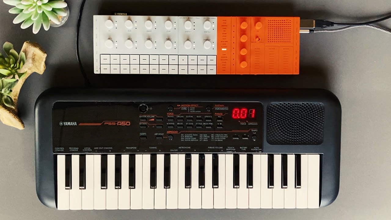 [SEQTRAK] Making a Jazzy Chillhop Beat w/ YAMAHA PSS-A50