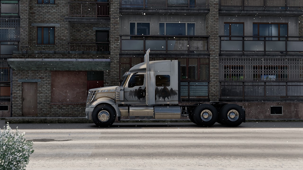 [ETS 2] Trans-Siberian-Truckway Map_International Lonestar Nizhniy Bestiakh Cargo Delivery