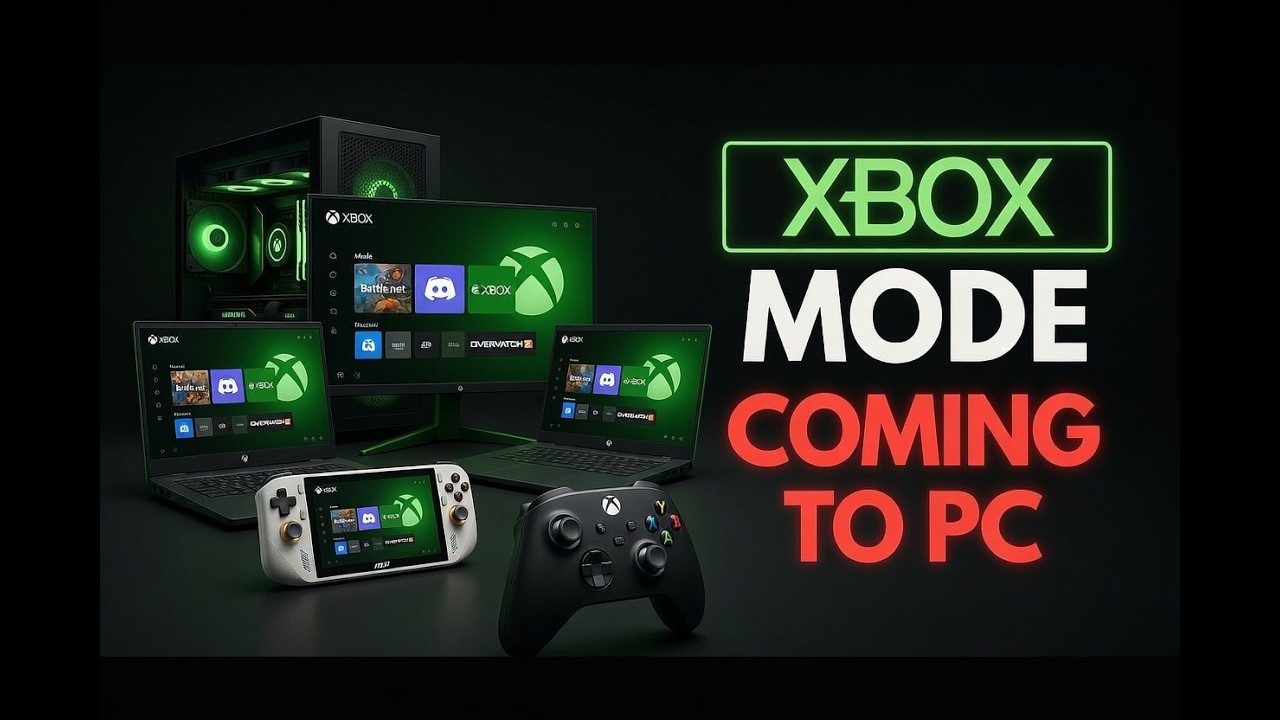 Режим Xbox скоро появится на ПК! | Как использовать режим Xbox на любом игровом ПК и портативной ...