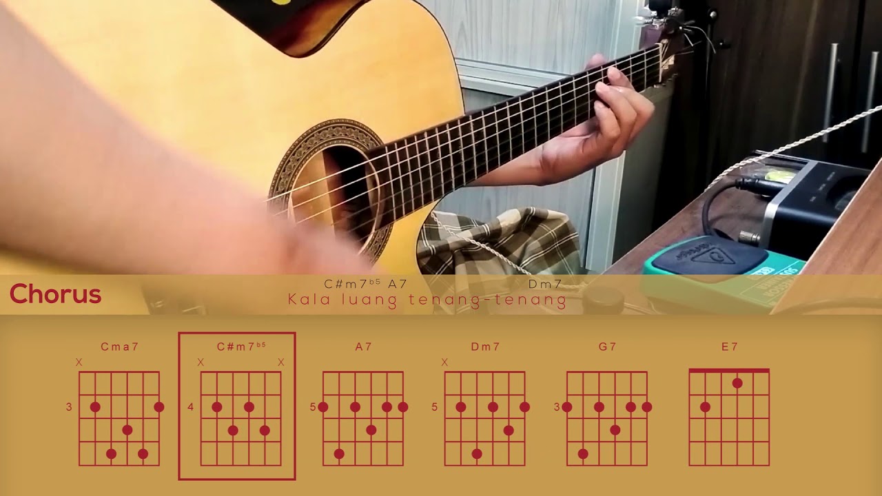 Kursi Goyang - Fourtwnty(Chord Tutorial/Instrumental)