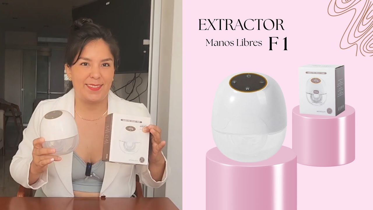 Extractor Materno F1, uso, limpieza y manejo de tu extractor.